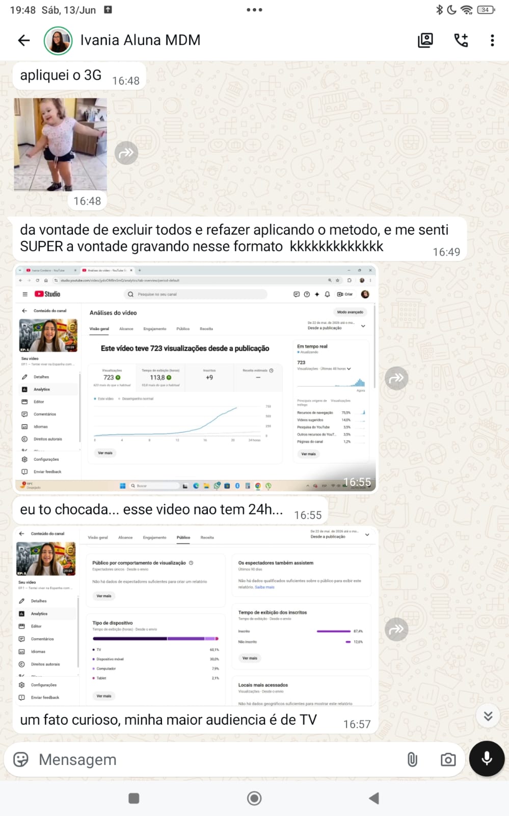 Depoimento da Ivânia